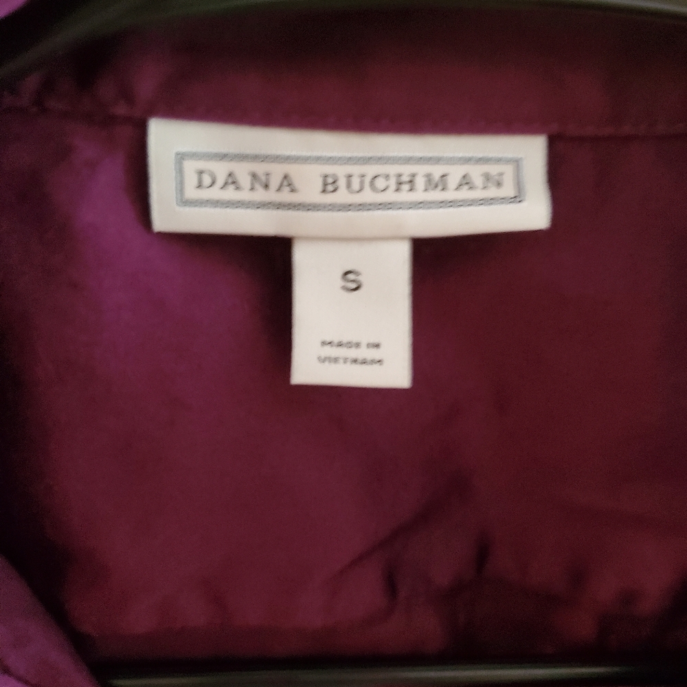 DANA BUCHMAN Button Down Shirt, Size:S - Picture 2 of 5
